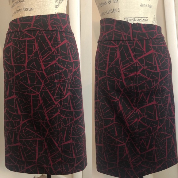 3 for $55💕NWT GRACE SYMMETRY PENCIL SKIRT - Picture 5 of 6